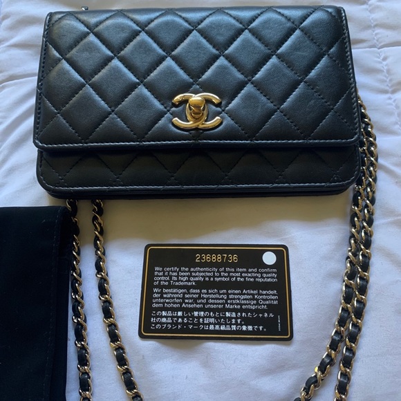 CHANEL Trendy CC Wallet On Chain WOC - Picture 9 of 9